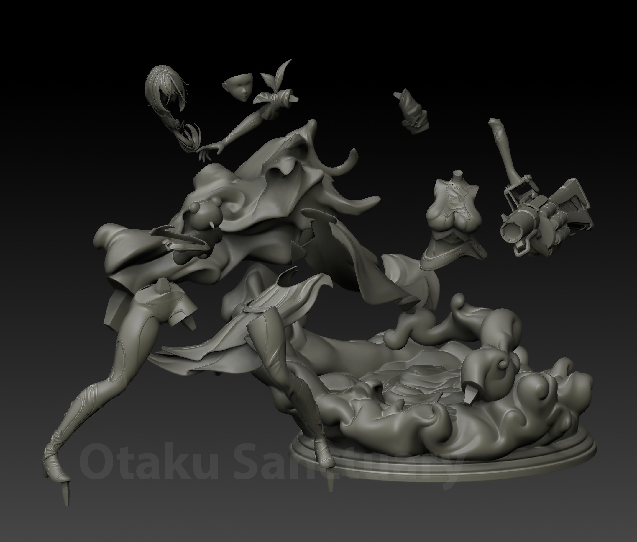 Honkai Star Rail Natasha Figure 3D print model_4