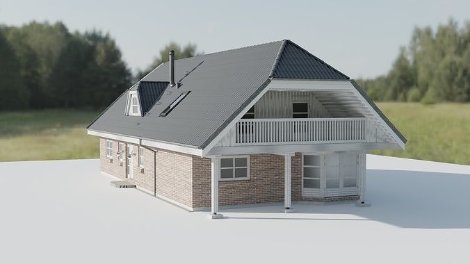 Modern House 3D model