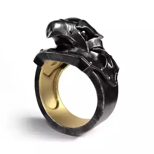 Eagle Ring HSQ STL 3D print model