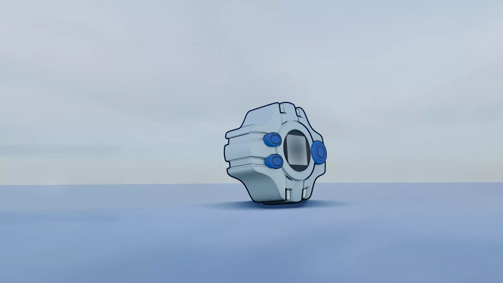 Digivice 3D Digimon adventure Free low-poly 3D model