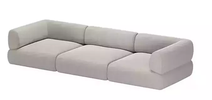 3DSMAX - Modular Sofa - Corona - Vray Render