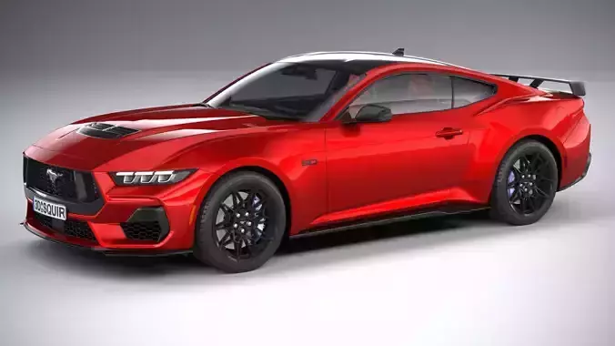 Mustang GT 2024 with interior