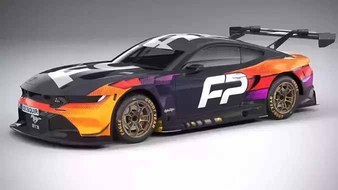 Mustang GT3 Racecar 2024