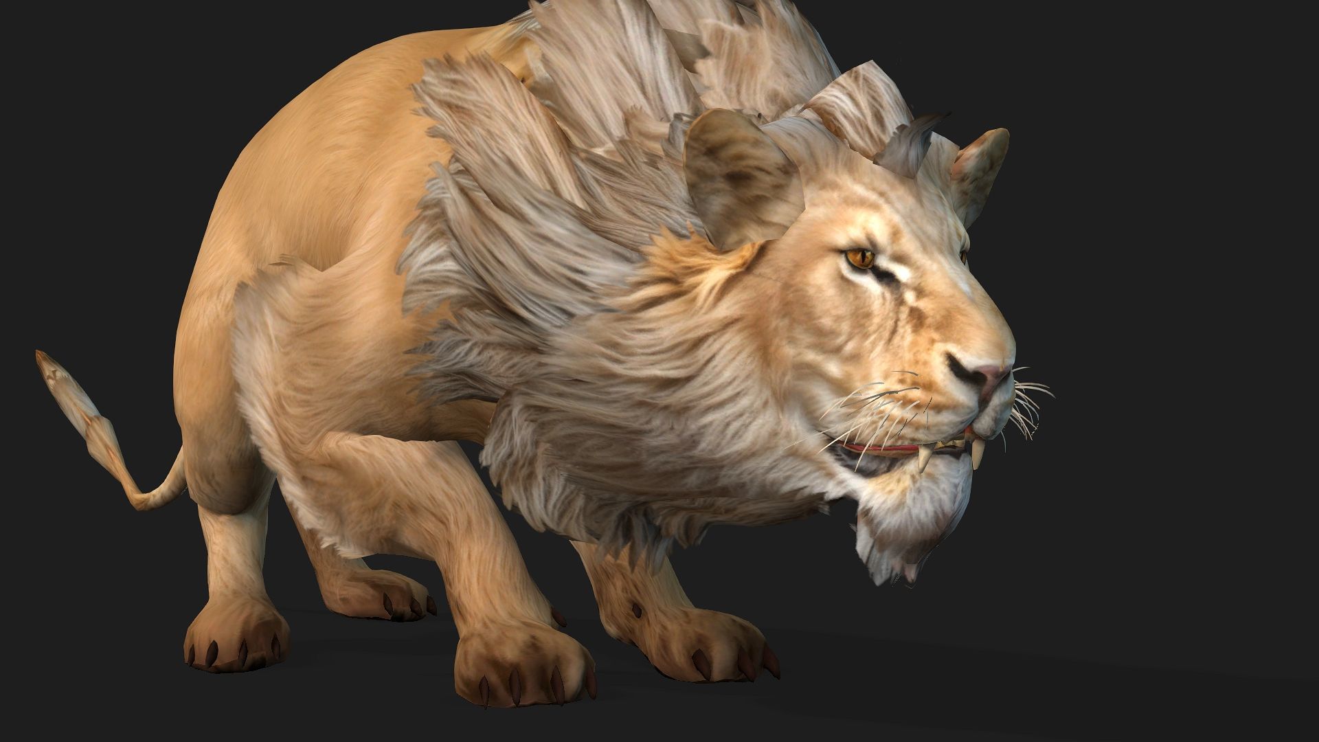 Lion-A1 3D model_15