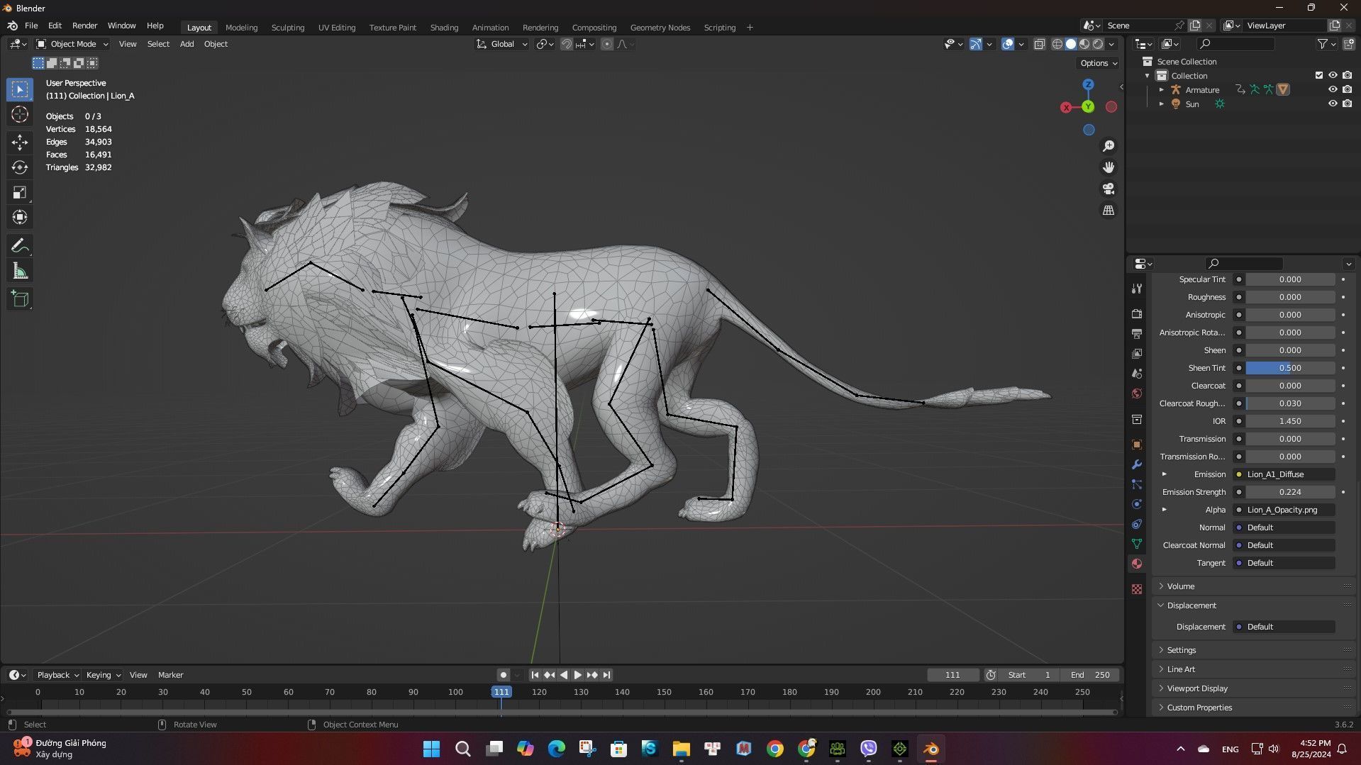 Lion-A1 3D model_18