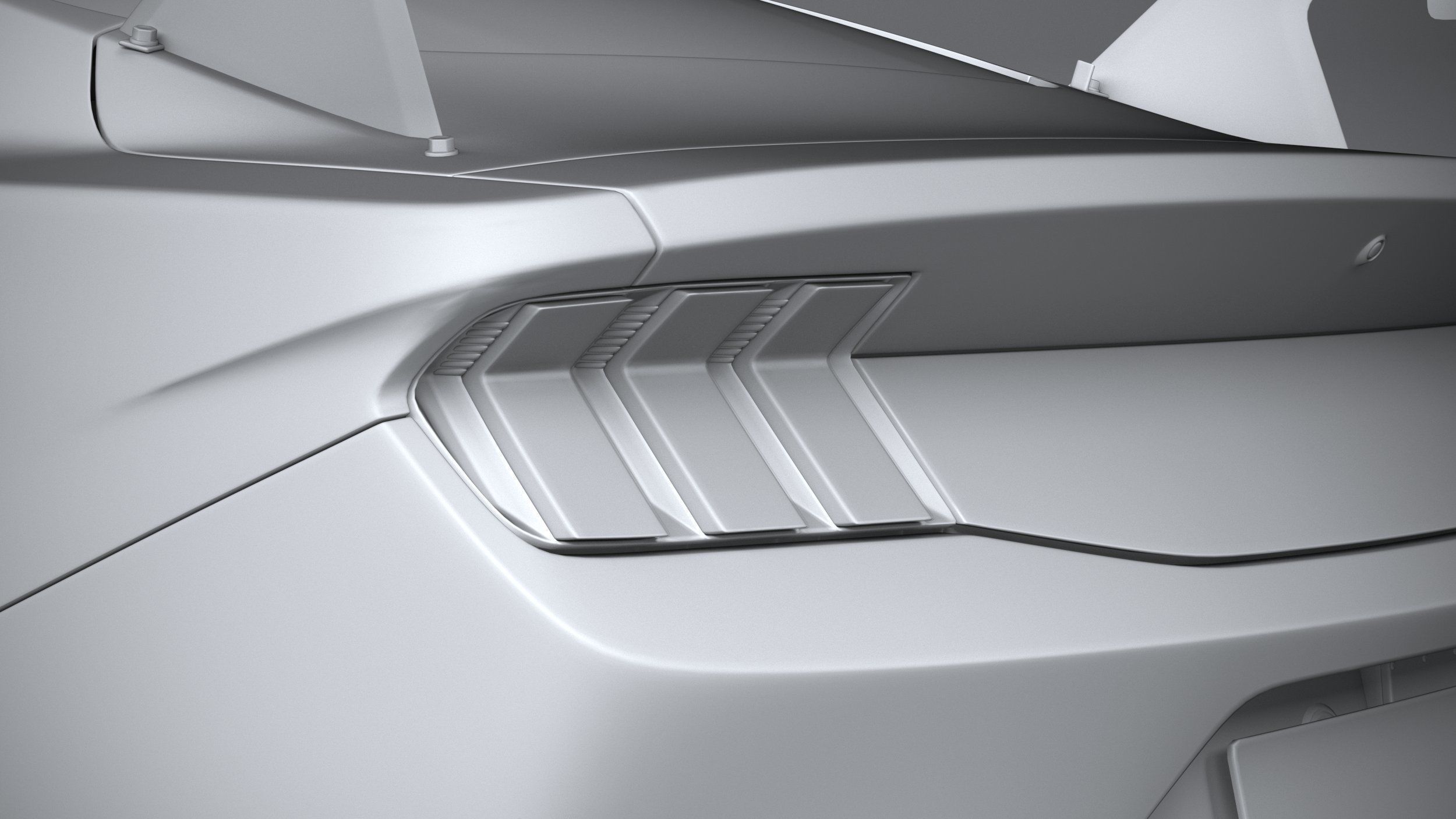 Mustang GT4 Racecar 2024 3D model_24