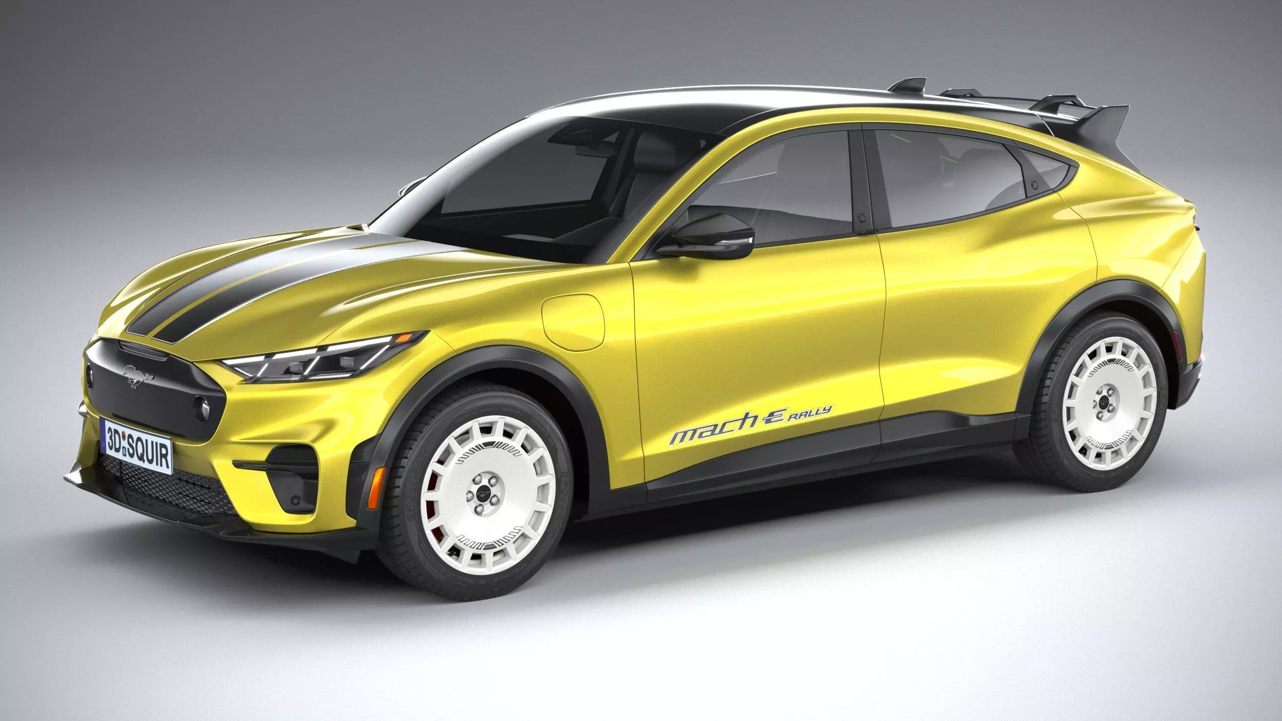 Mustang Mach-E Rally 2024 3D model