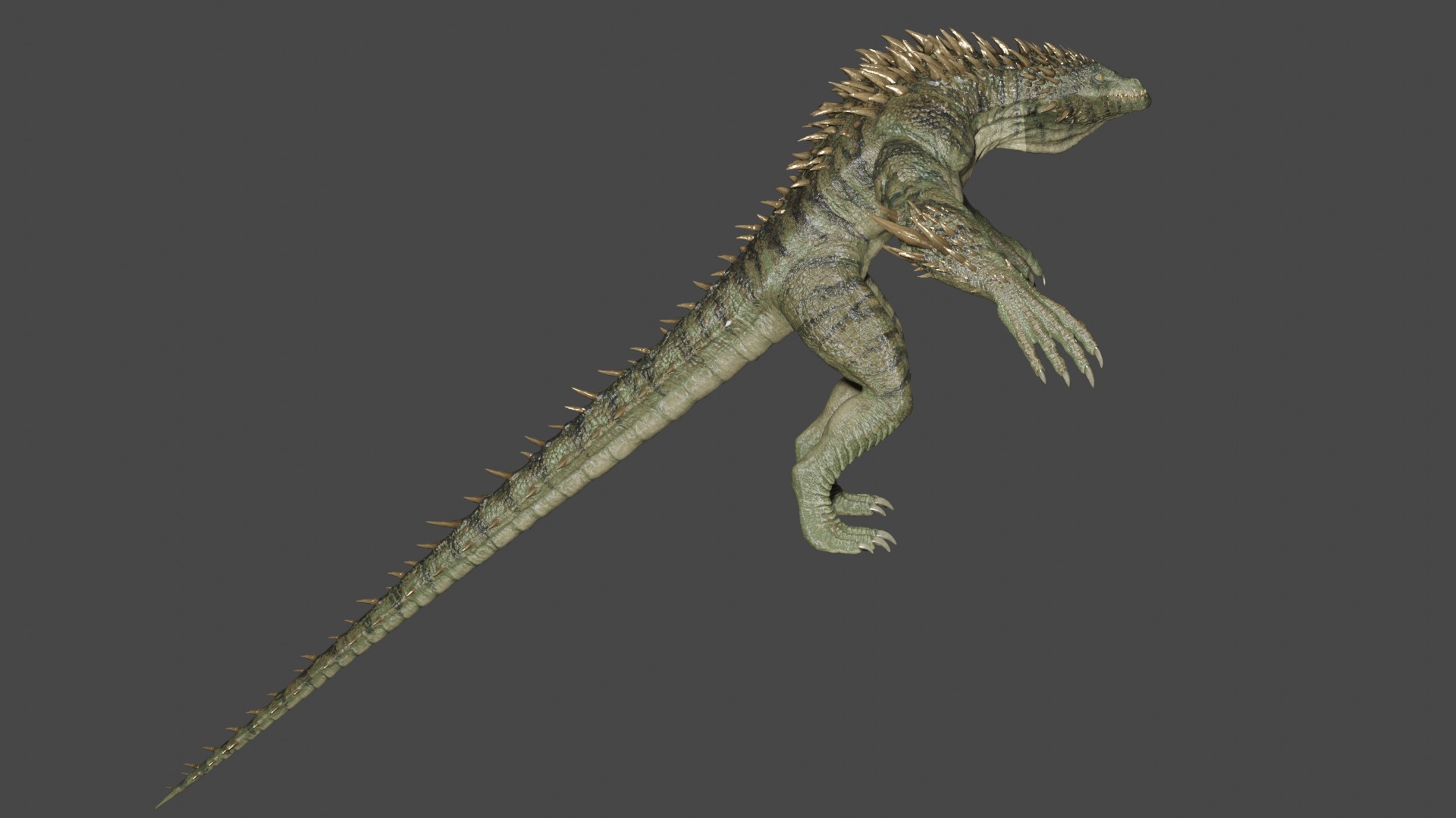 Lizard  3D model_2
