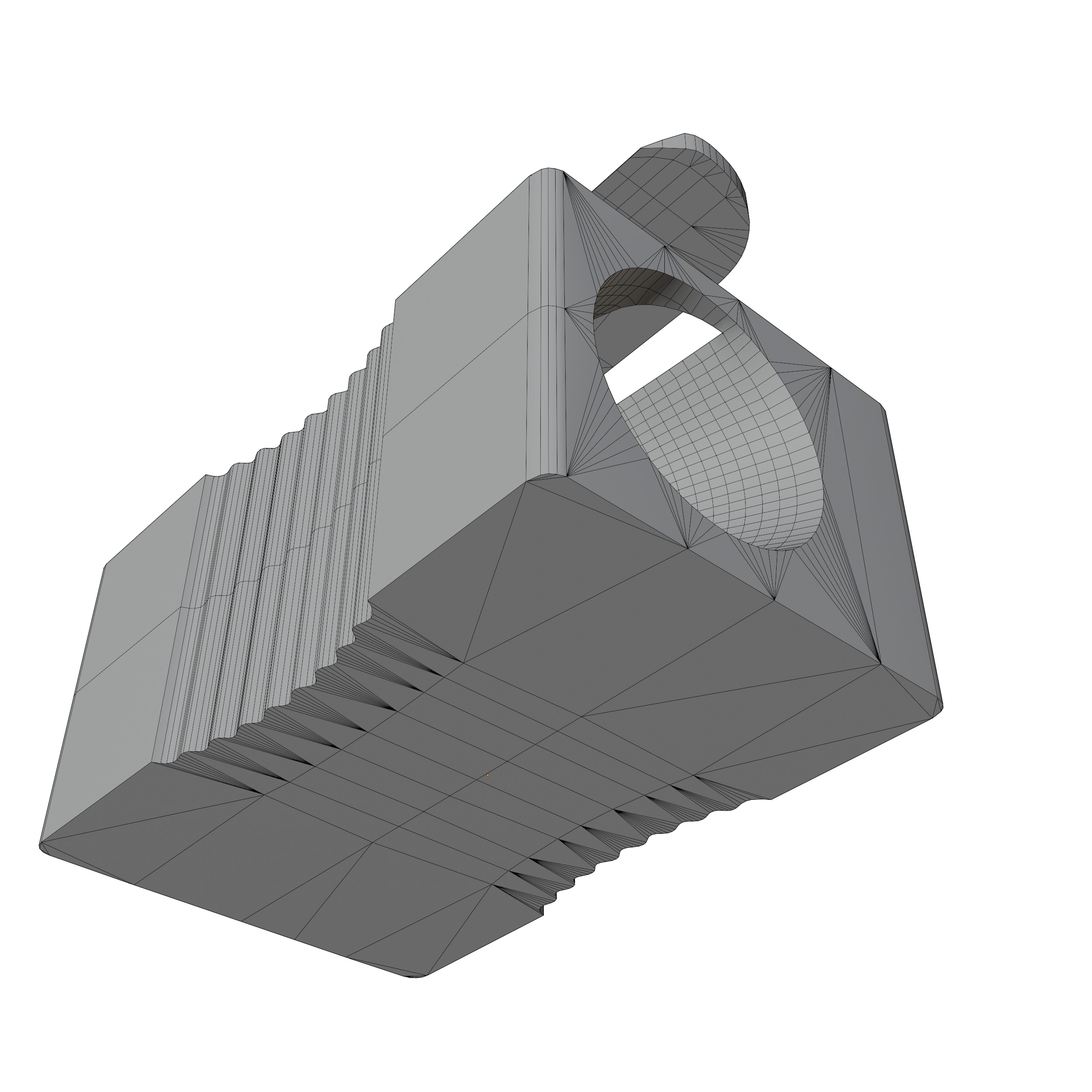 Pencil Sharpener 3D model Low-poly 3D model_20