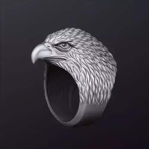 Eagle Head Ring
