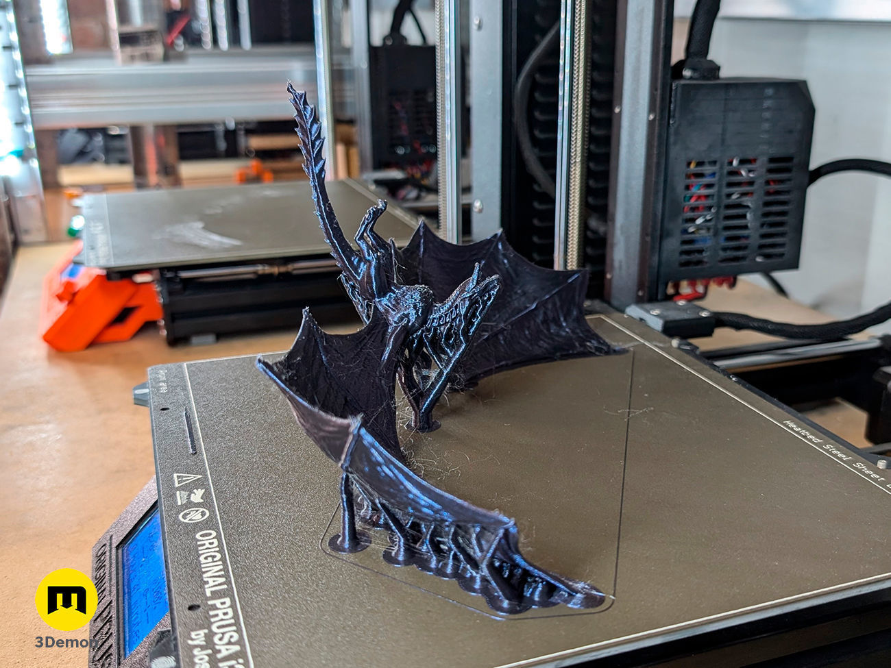 Flying Dragon Book Nook 3D print model_8