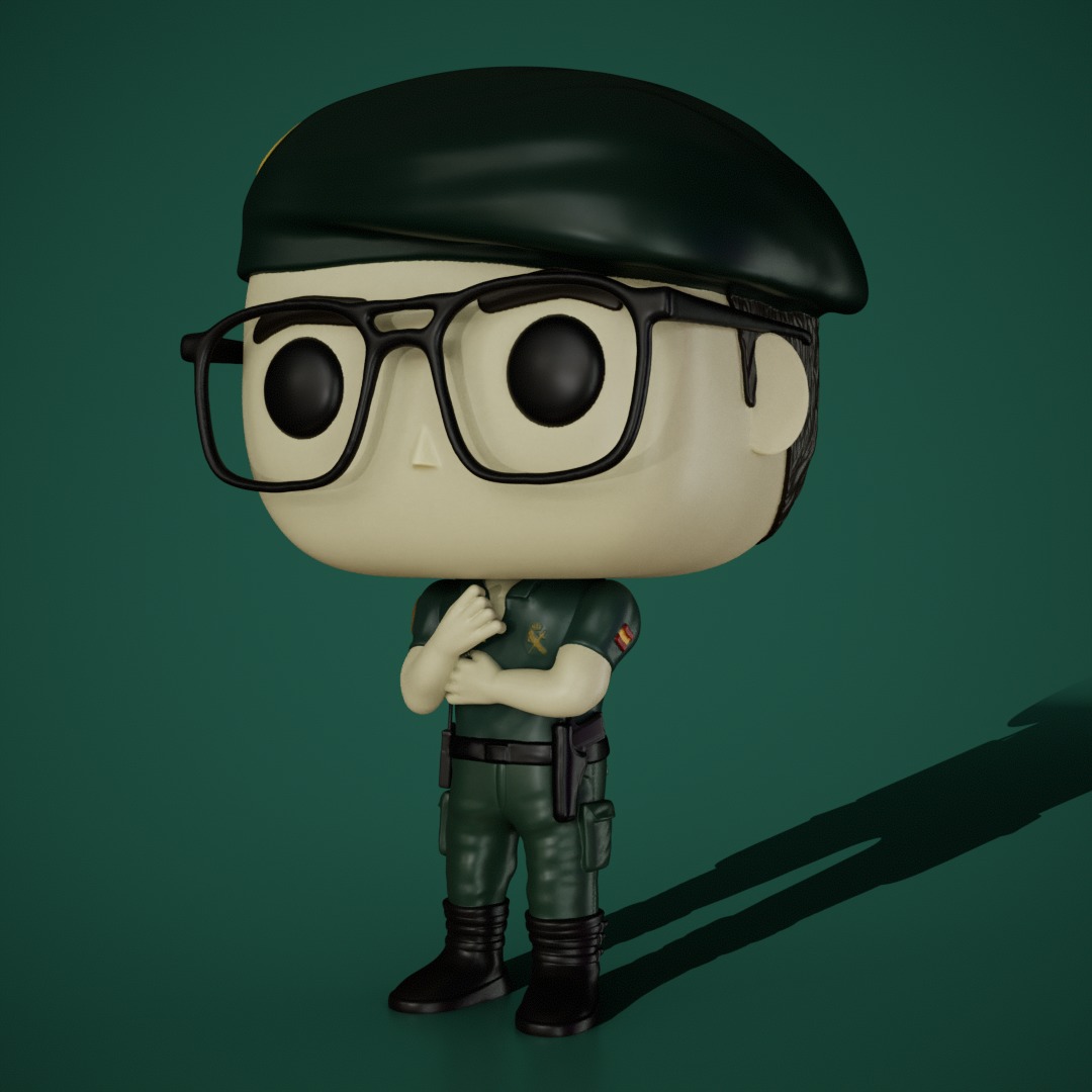 Guardia de la naturaleza 3D print model_1