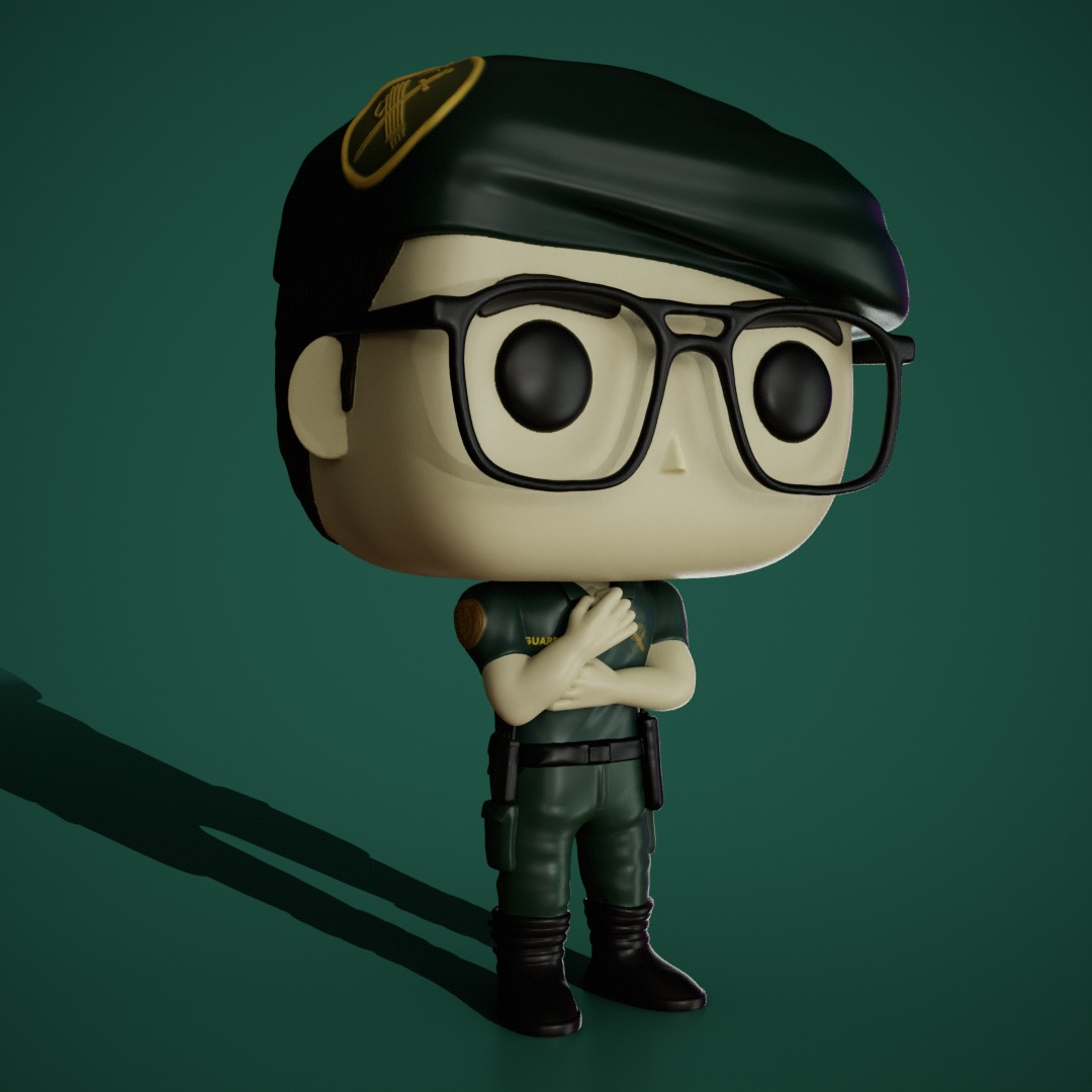 Guardia de la naturaleza 3D print model_2