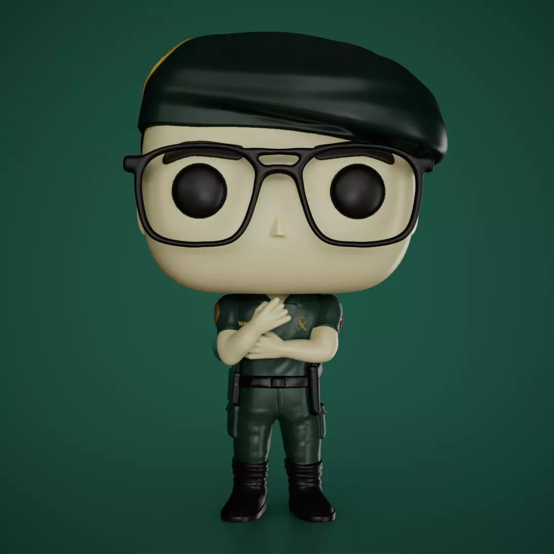 Guardia de la naturaleza 3D print model_0