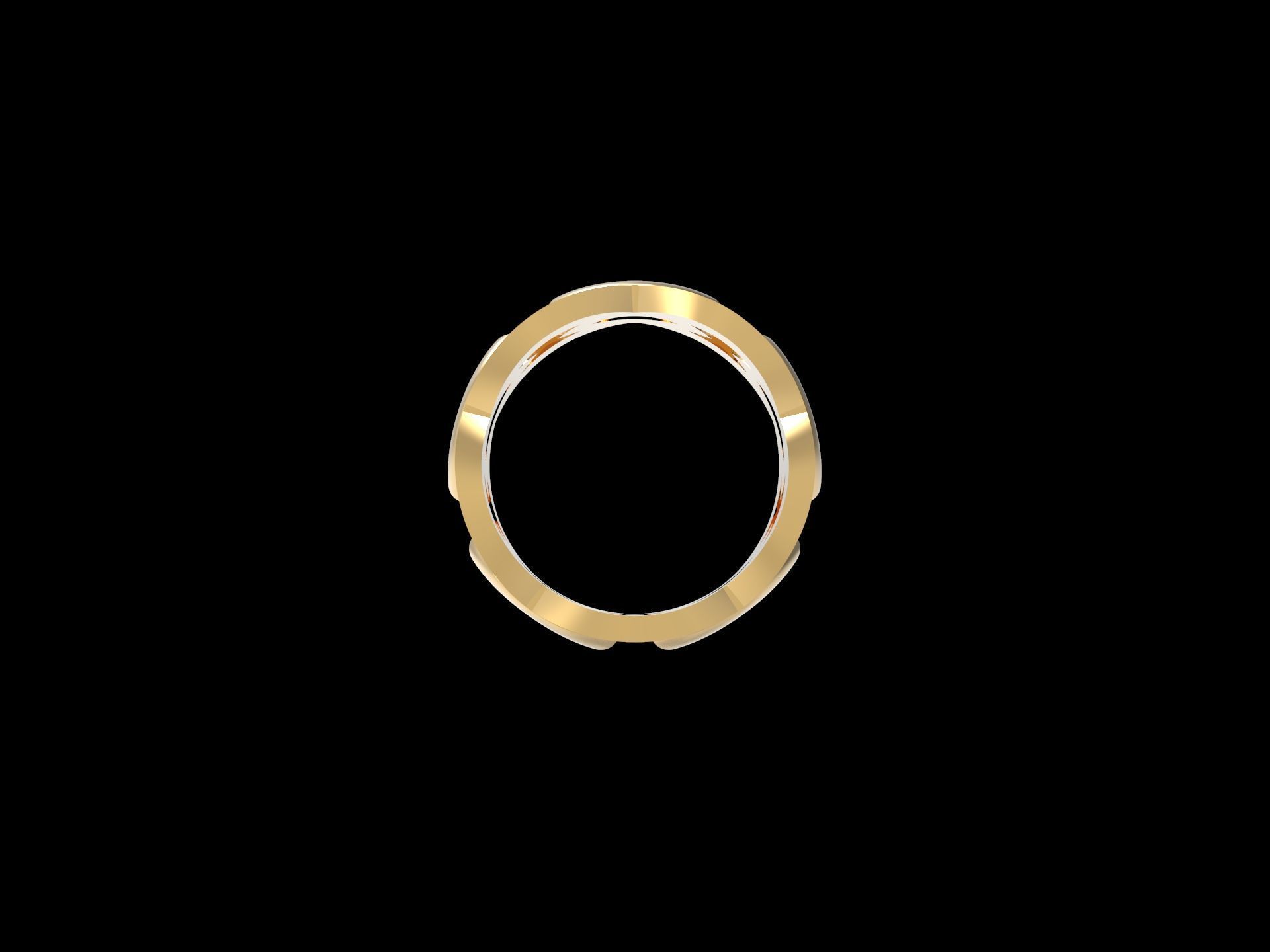 Infinity ring 3D print model_4