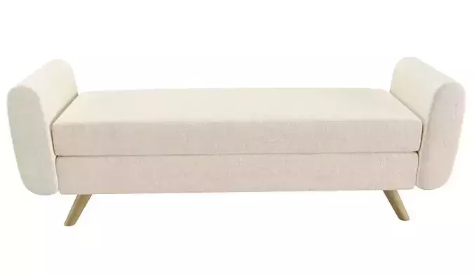 Homepop Entryway Benches Polyester 3D model