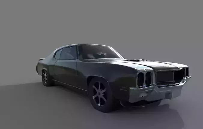 Gameready car model Buick gsx 455