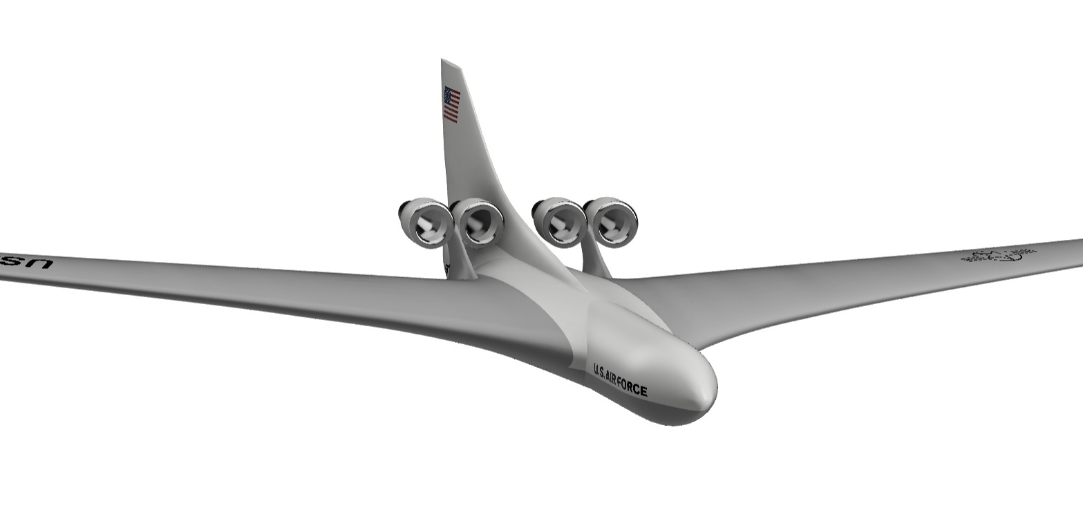 Lockheed CL1201 Detailed Digital Model STL 3MF 3D print model_6