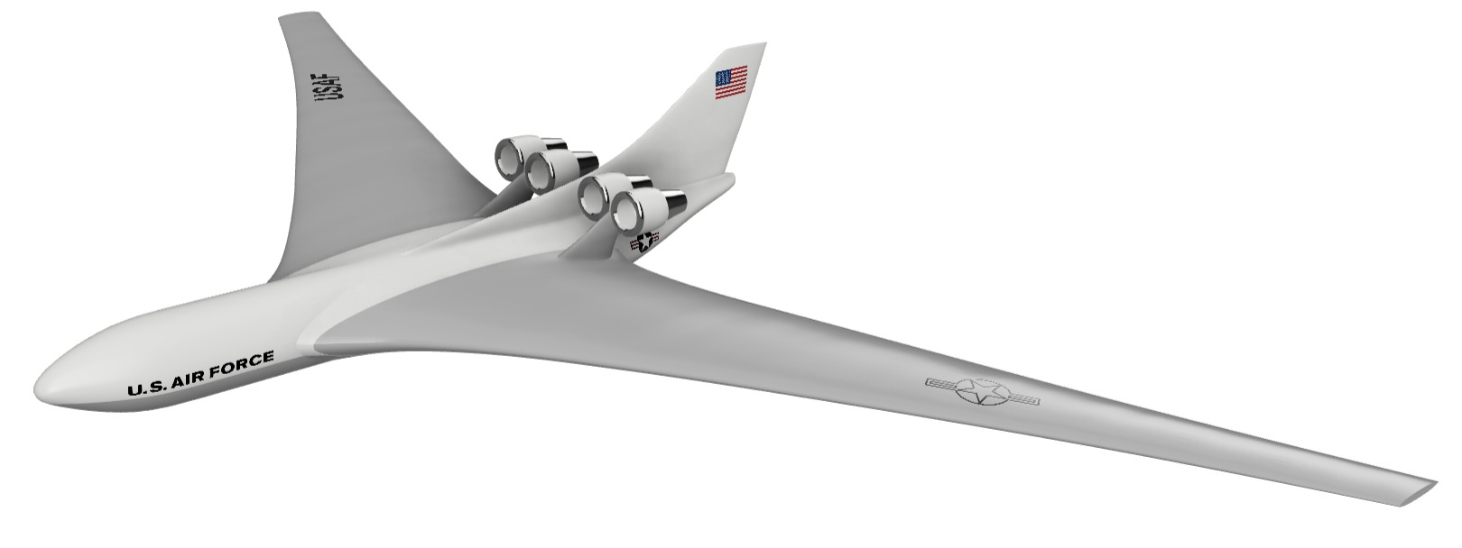 Lockheed CL1201 Detailed Digital Model STL 3MF 3D print model_3