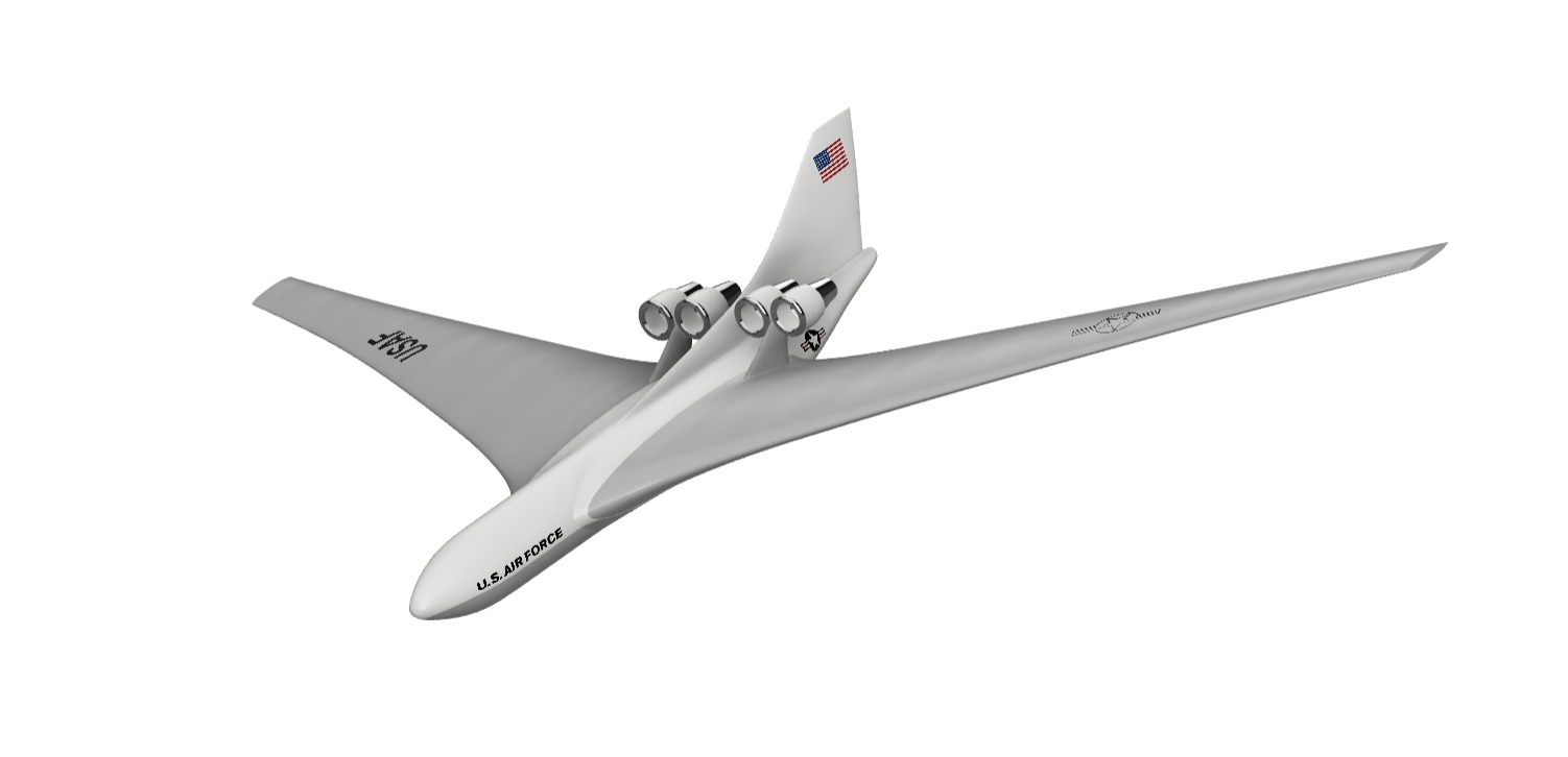 Lockheed CL1201 Detailed Digital Model STL 3MF 3D print model_2