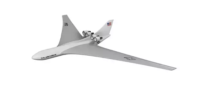 Lockheed CL1201 Detailed Digital Model STL 3MF 3D print model