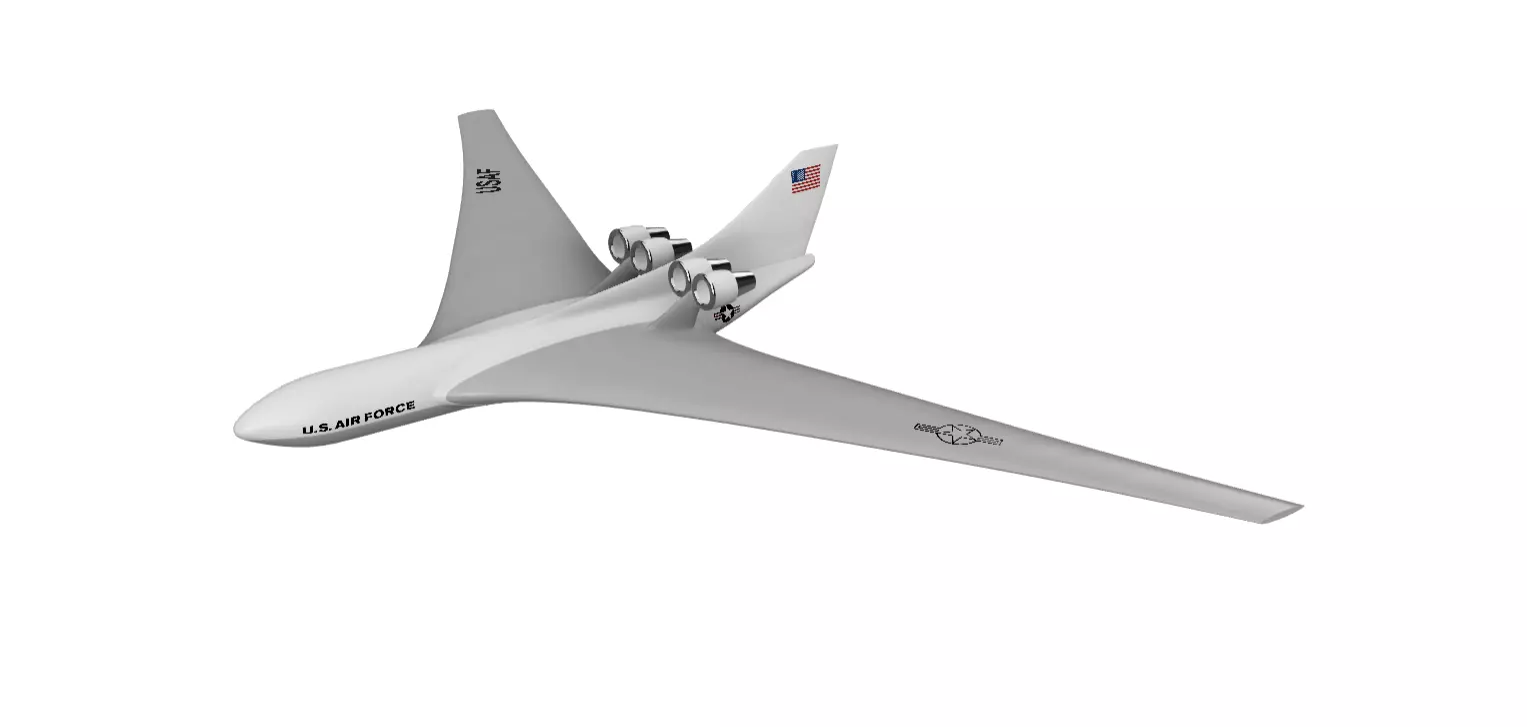 Lockheed CL1201 Detailed Digital Model STL 3MF 3D print model_0