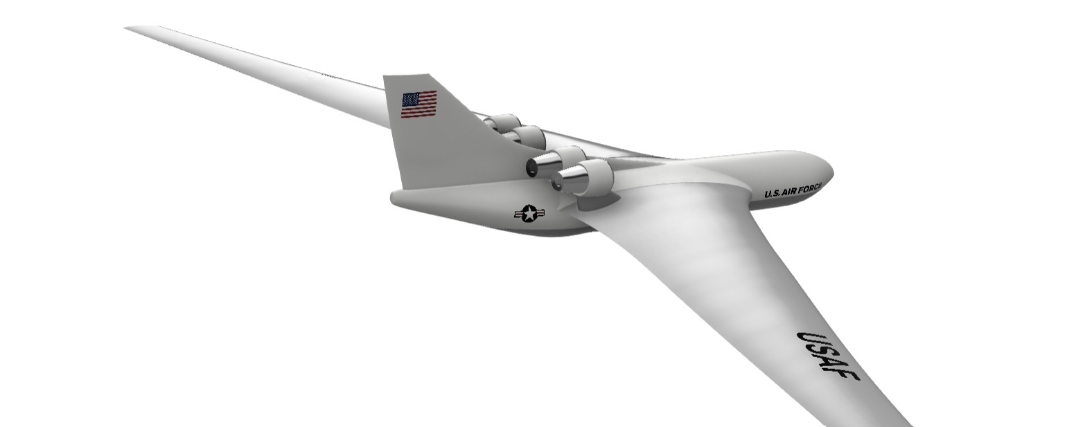 Lockheed CL1201 Detailed Digital Model STL 3MF 3D print model_4