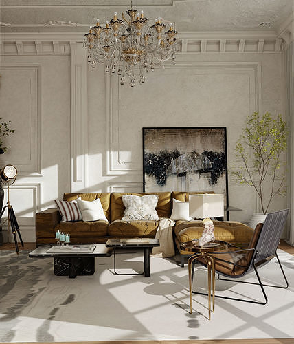 Paris Apartment Neoclassical 