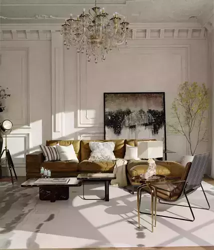 Paris Apartment Neoclassical 