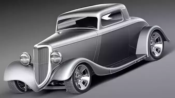 F34 Full Fender Coupe Street Rod