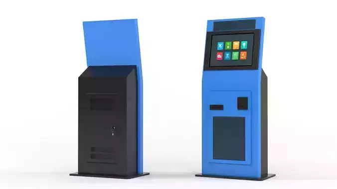 Digital Kiosk 3D model