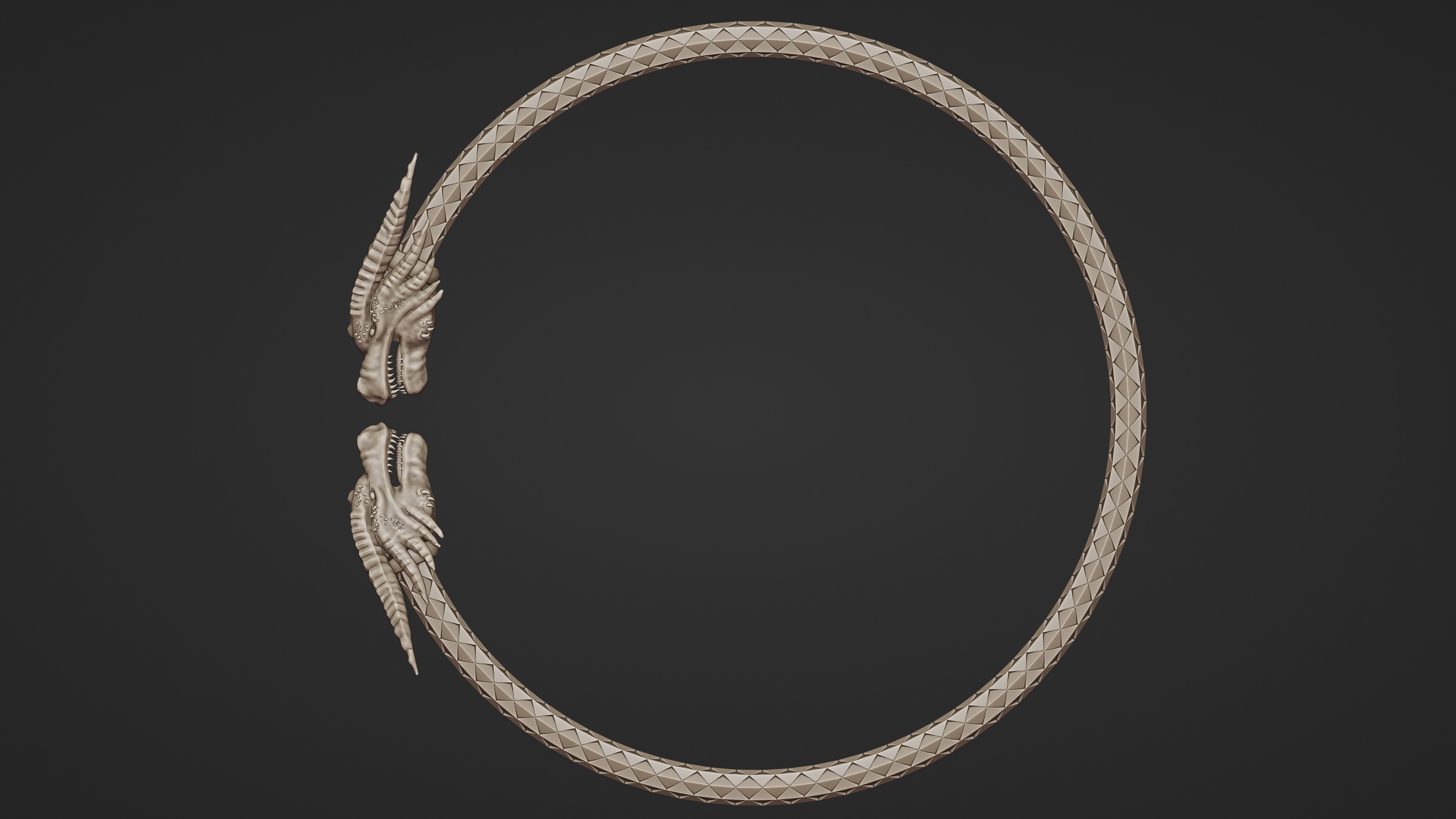 PACK BRACELETS DRAGON 3D print model_4