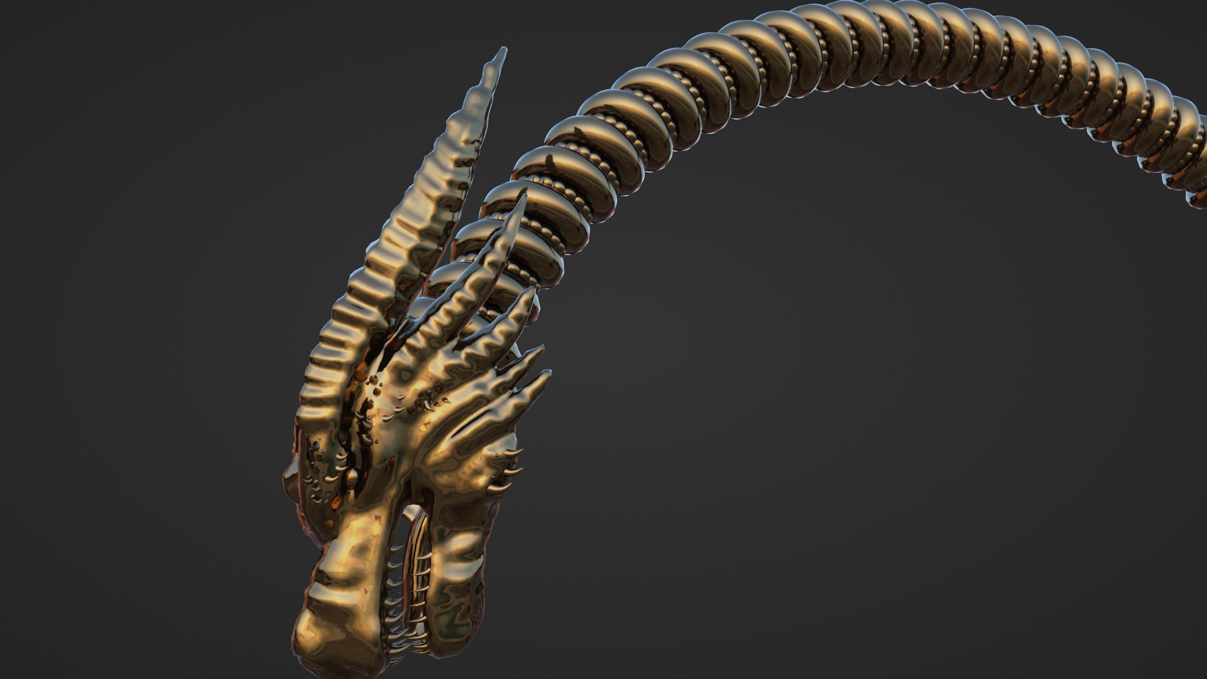 PACK BRACELETS DRAGON 3D print model_15