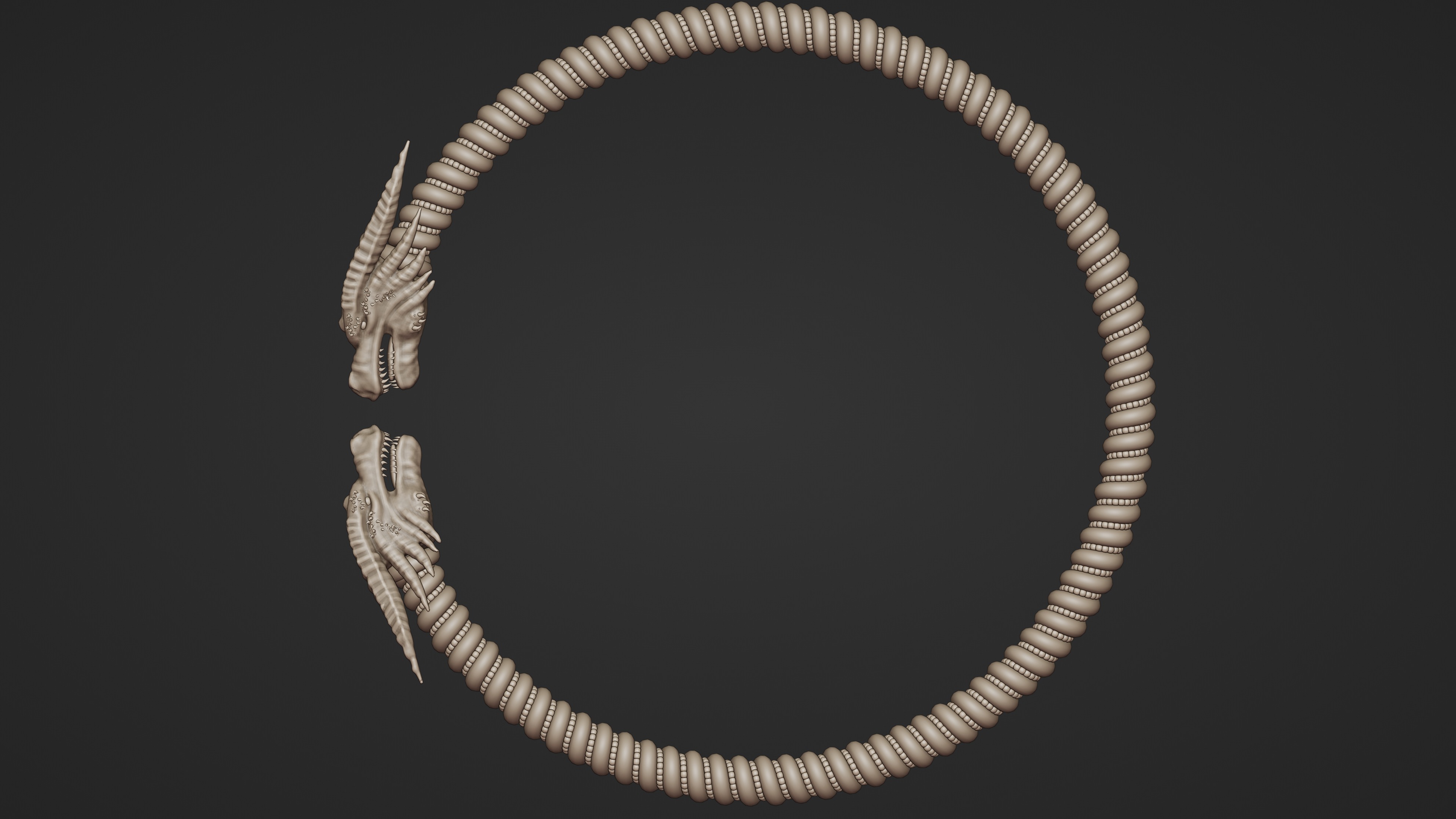 PACK BRACELETS DRAGON 3D print model_2