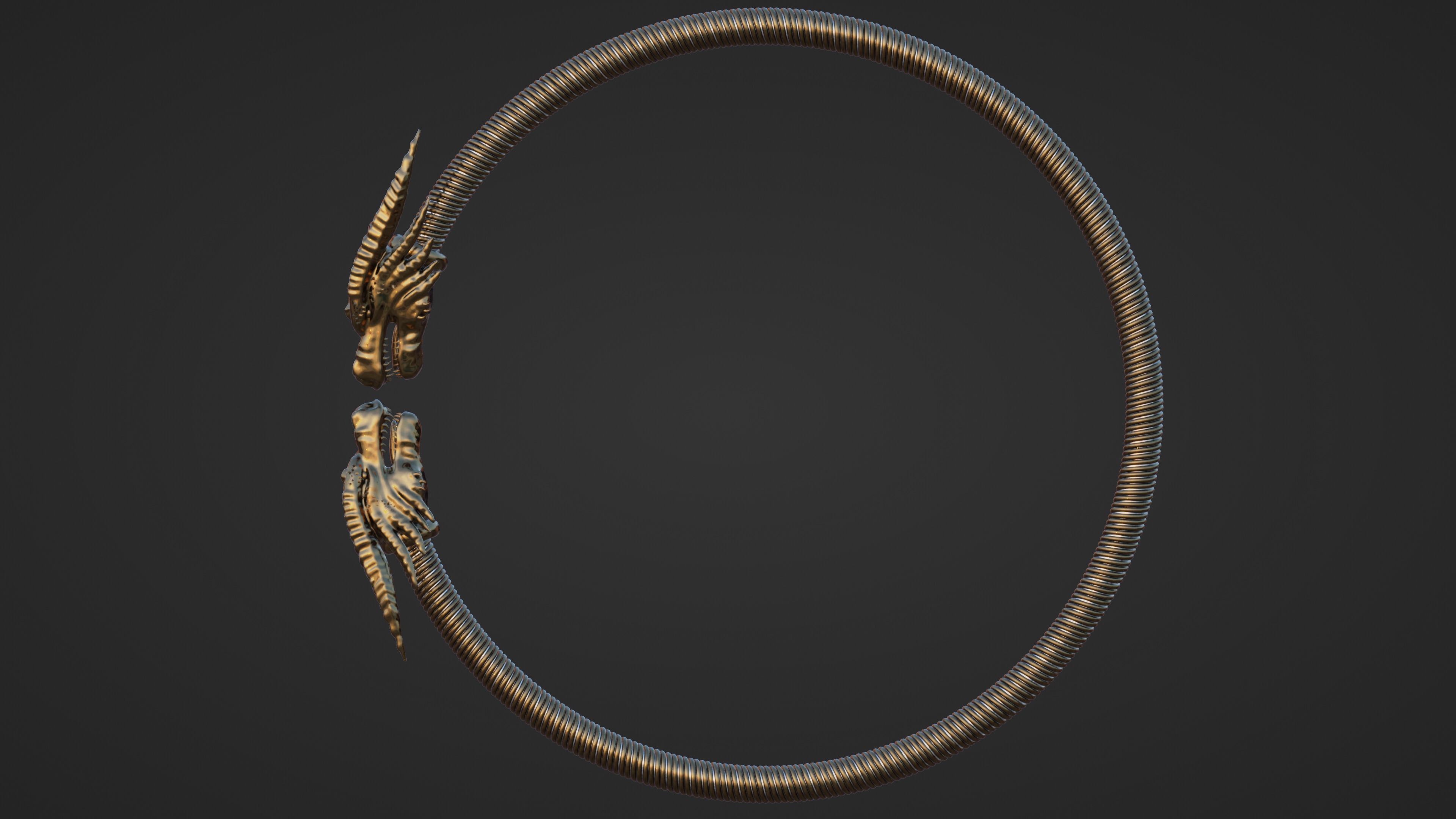 PACK BRACELETS DRAGON 3D print model_7