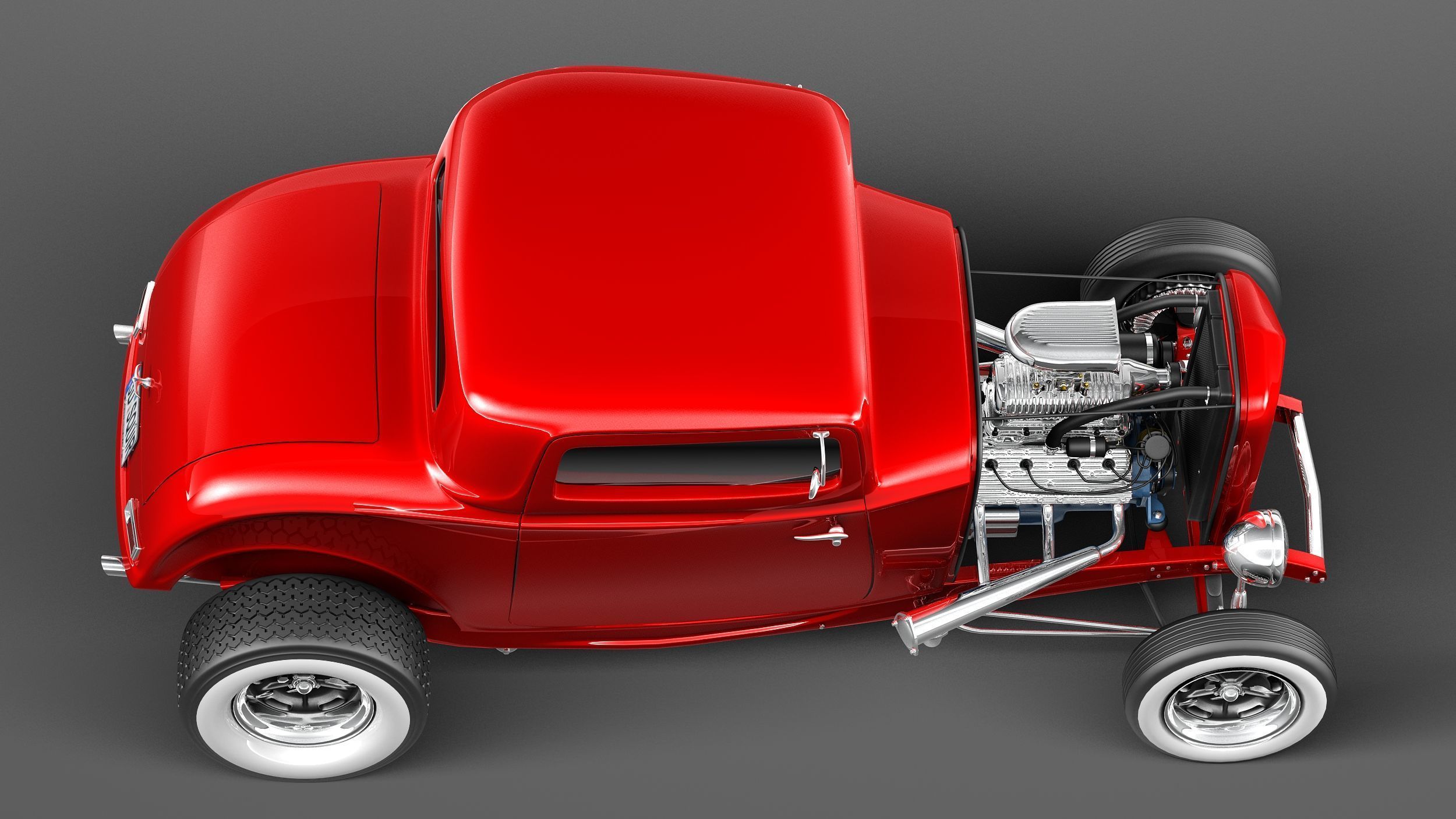 F32 Deuce Coupe 3D model_7