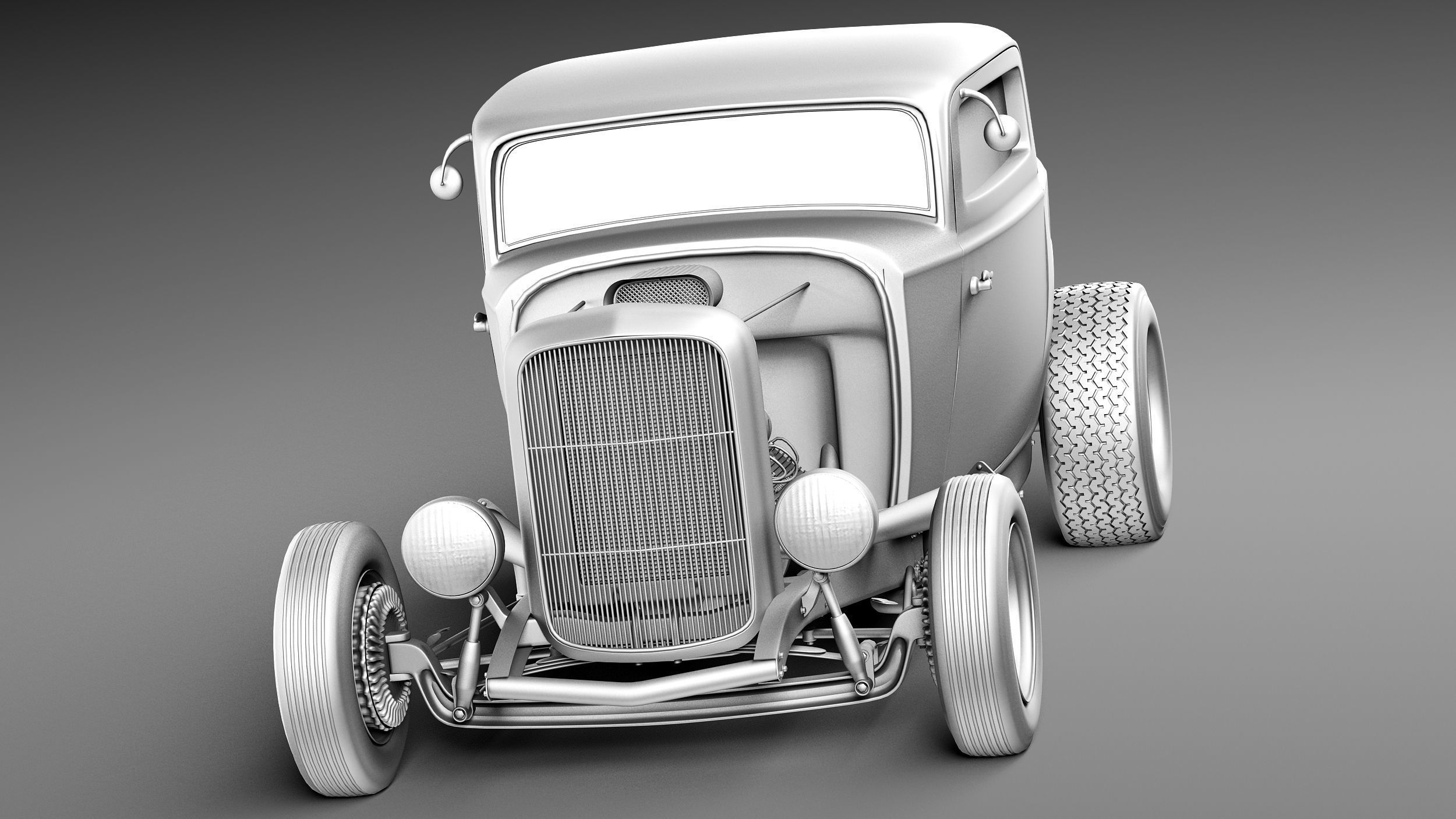 F32 Deuce Coupe 3D model_9