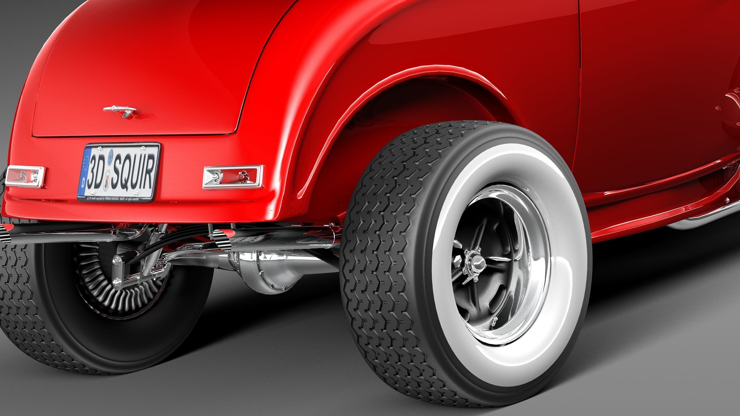 F32 Deuce Coupe 3D model_3