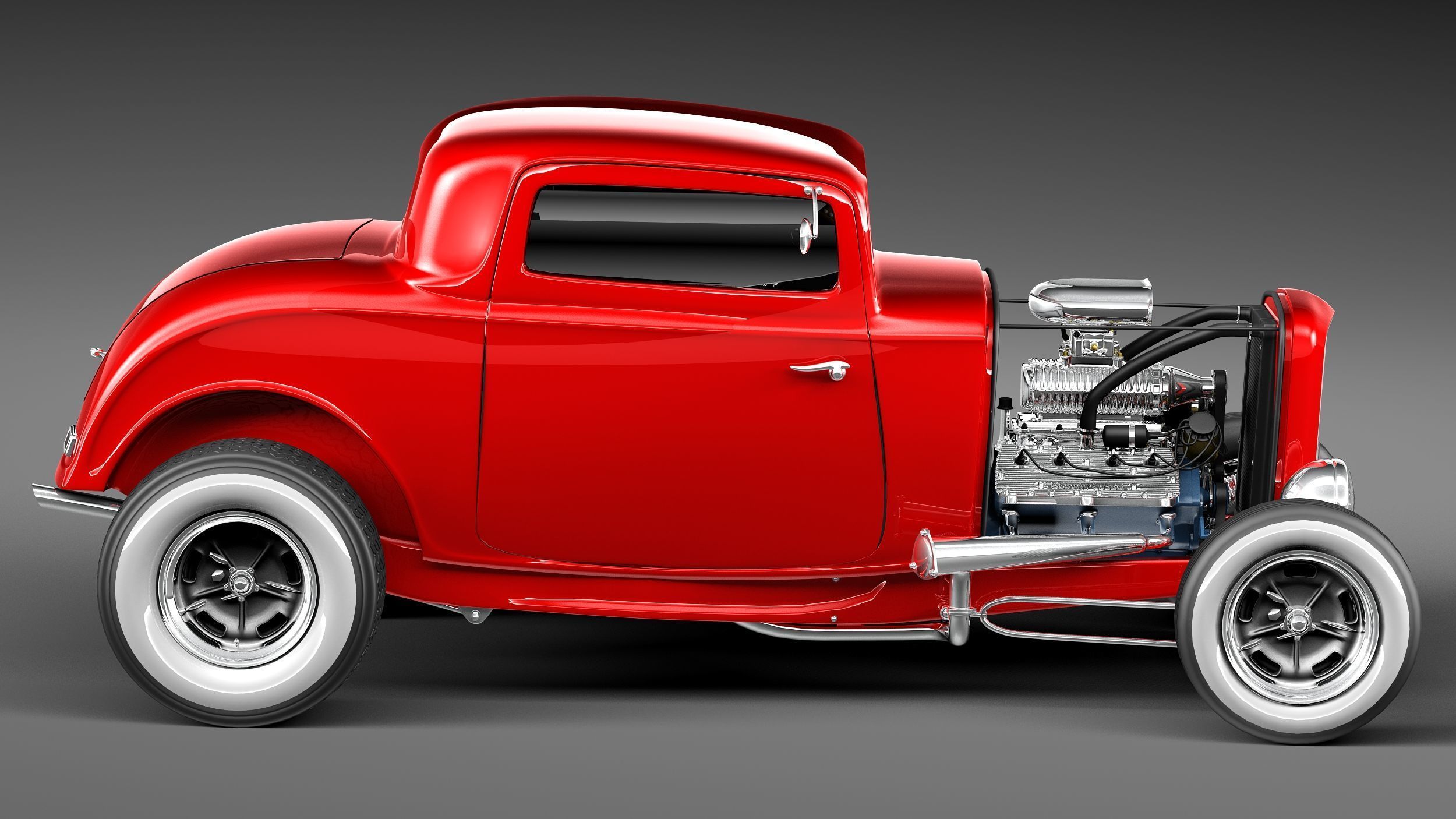 F32 Deuce Coupe 3D model_6