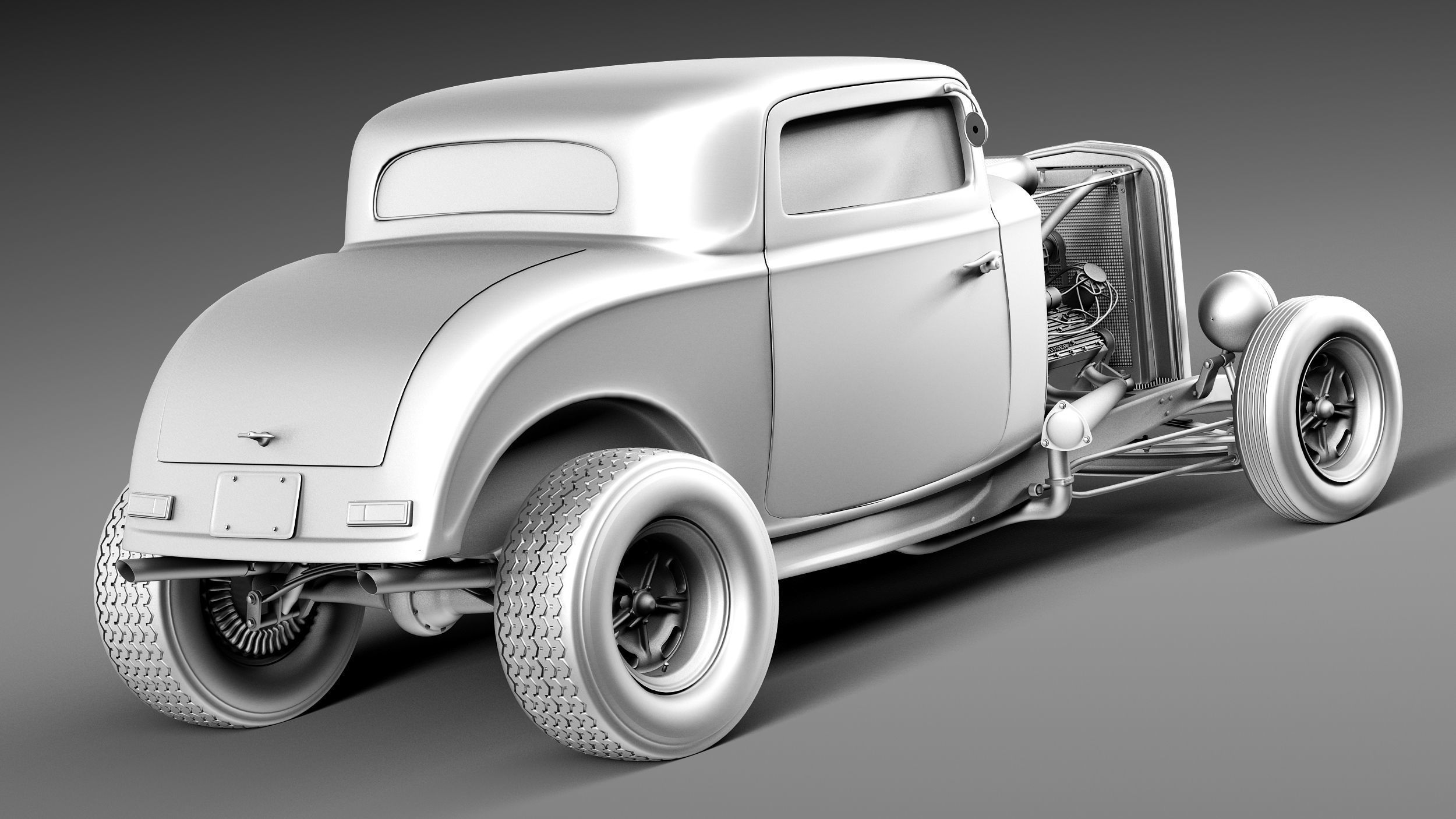 F32 Deuce Coupe 3D model_12