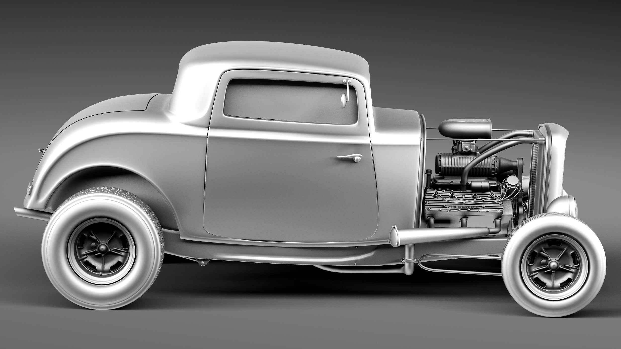 F32 Deuce Coupe 3D model_14