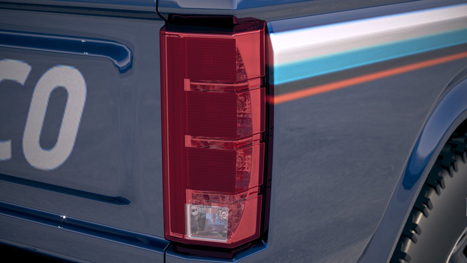 F1980 Bronco  3D model_16