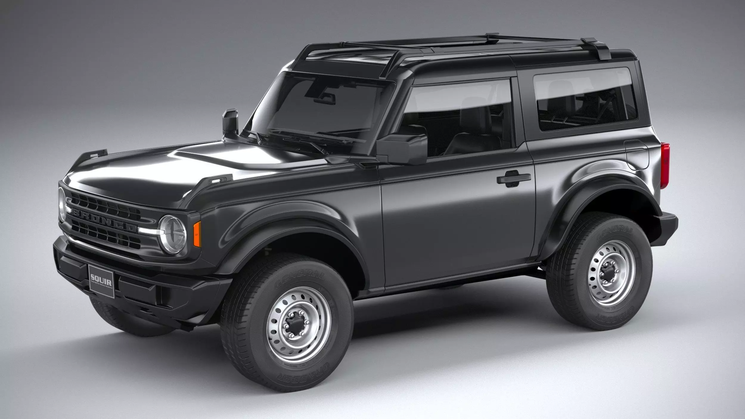 Bronco Base 2-door 2021 3D model