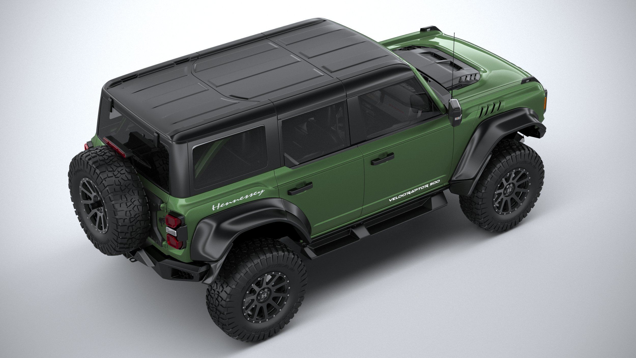 Hennessey Velociraptor 500 Bronco 2024 3D model_10