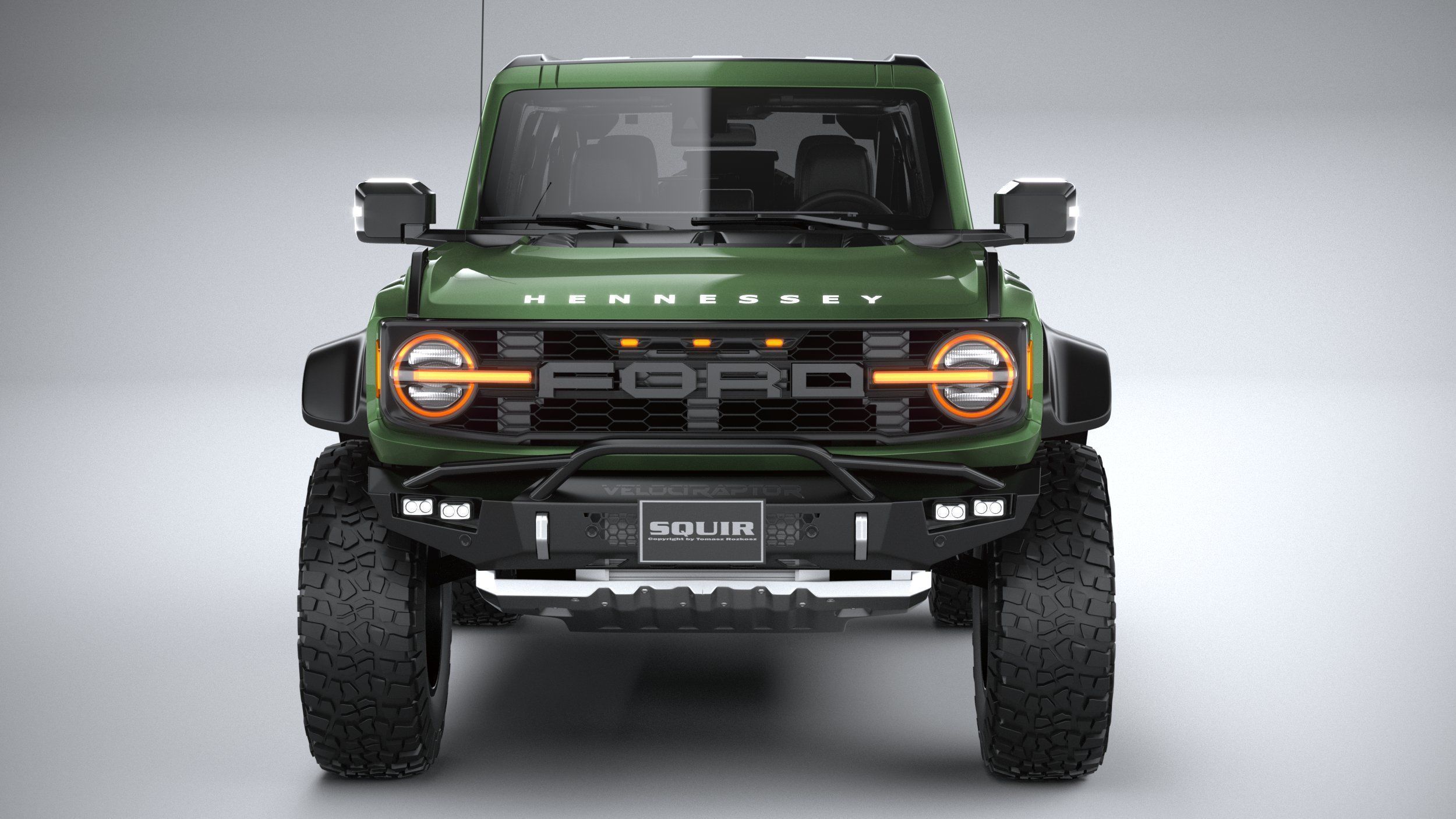 Hennessey Velociraptor 500 Bronco 2024 3D model_13