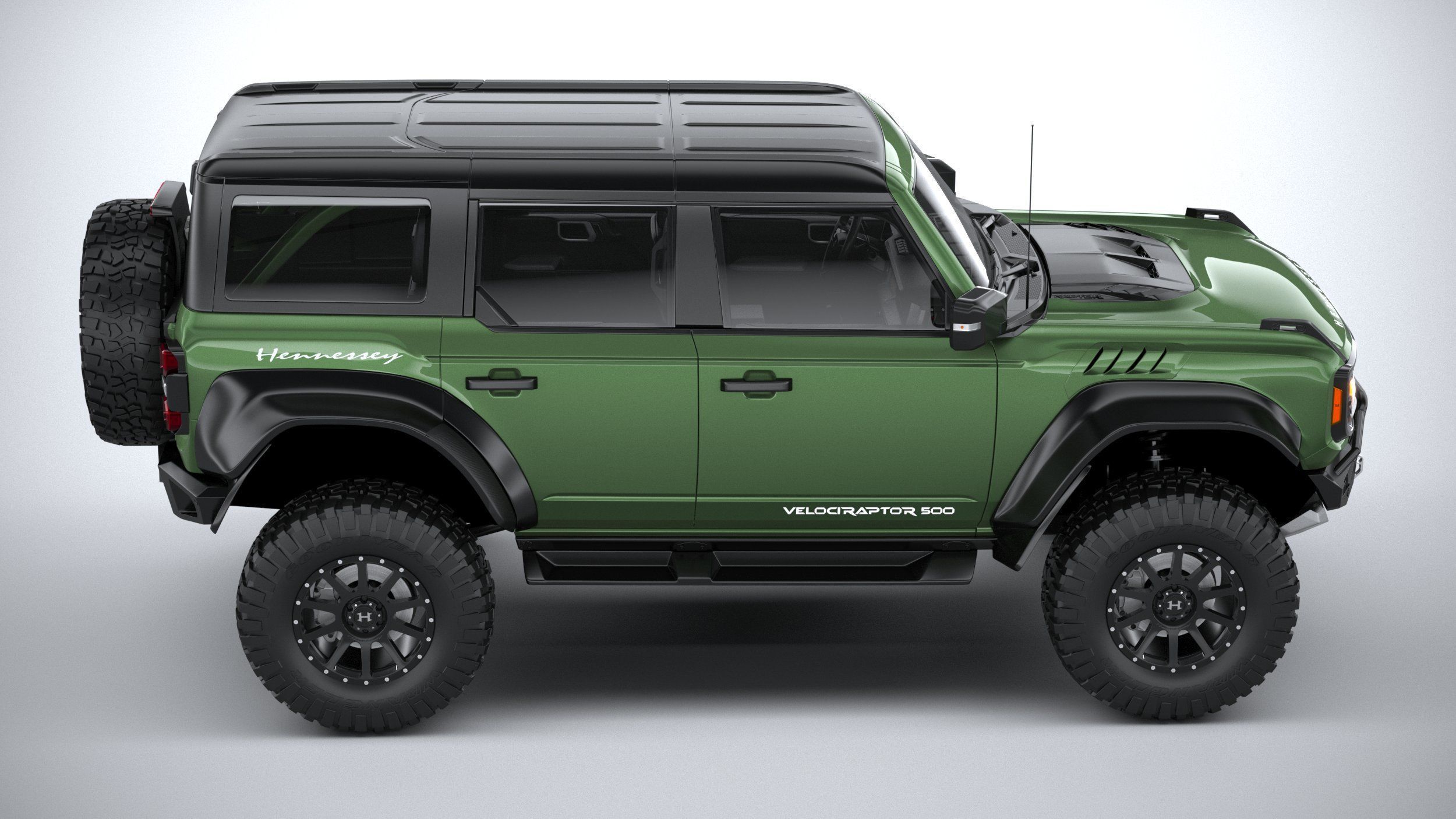 Hennessey Velociraptor 500 Bronco 2024 3D model_11