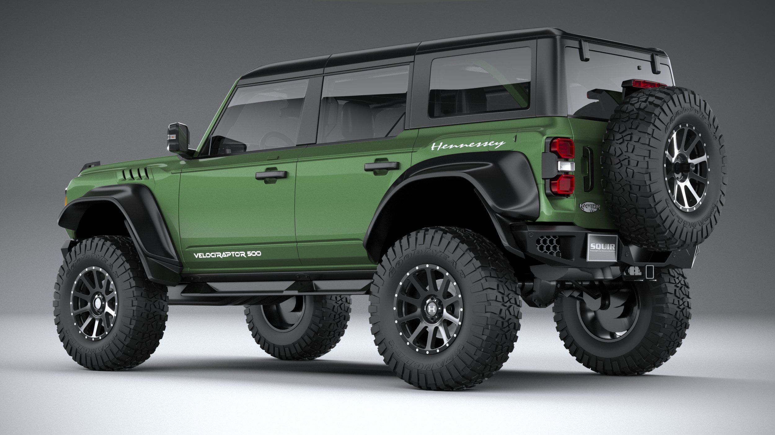 Hennessey Velociraptor 500 Bronco 2024 3D model_5