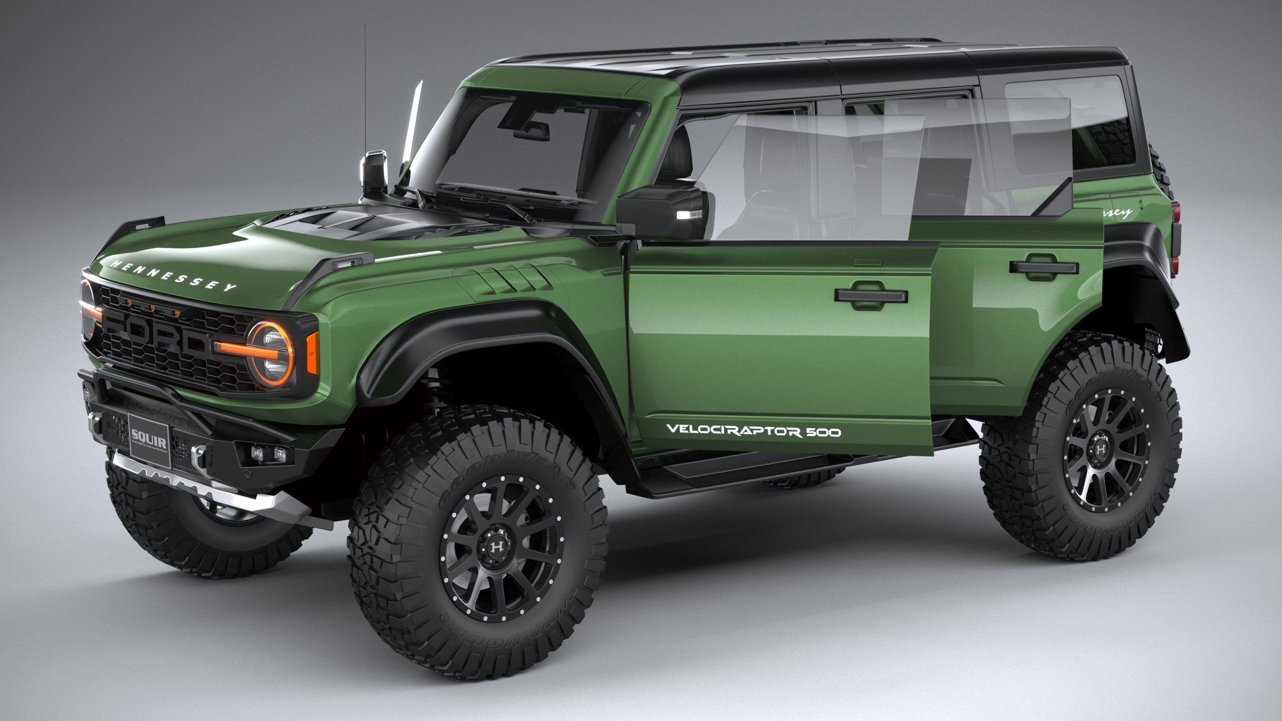 Hennessey Velociraptor 500 Bronco 2024 3D model_19