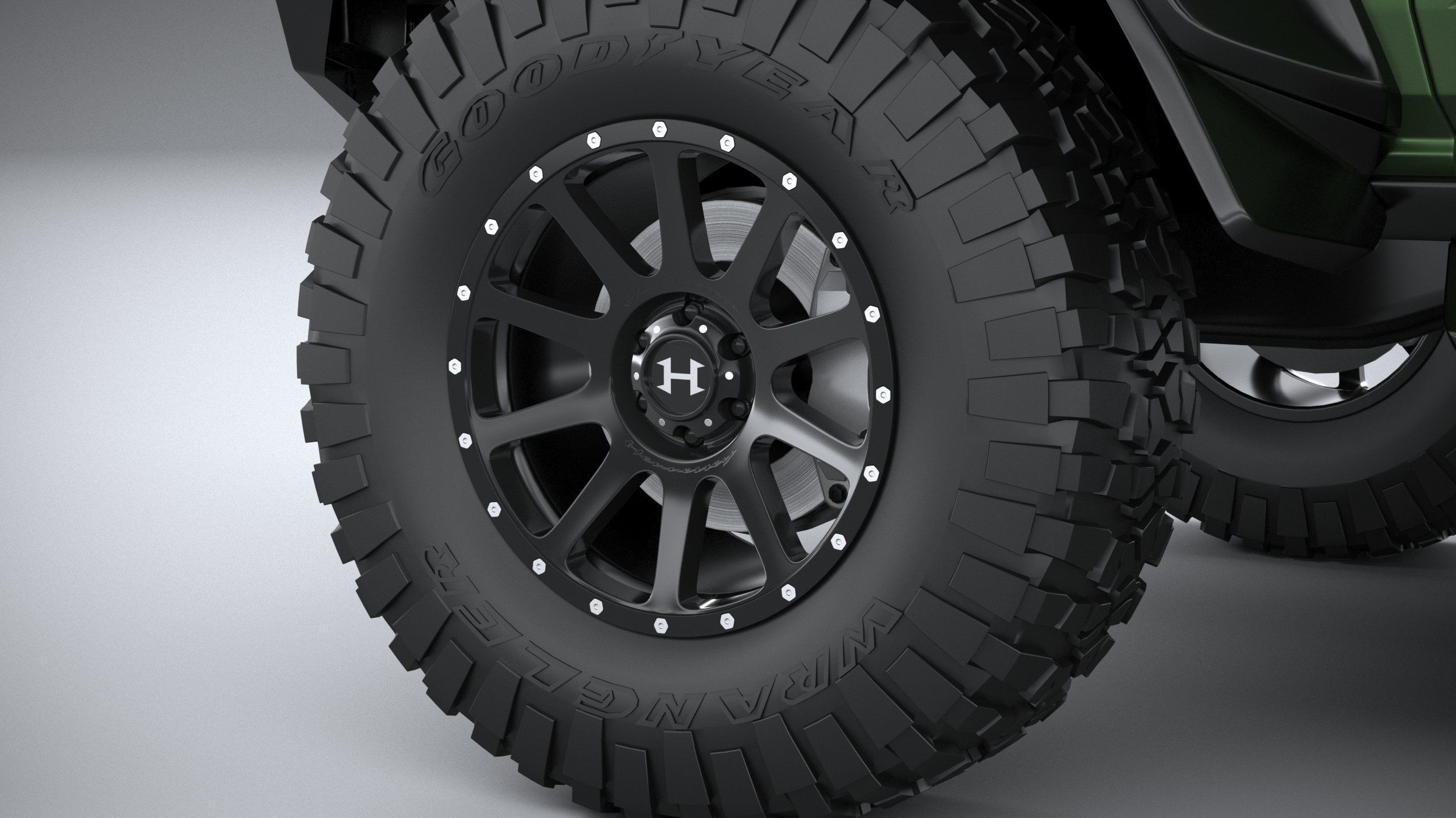 Hennessey Velociraptor 500 Bronco 2024 3D model_16