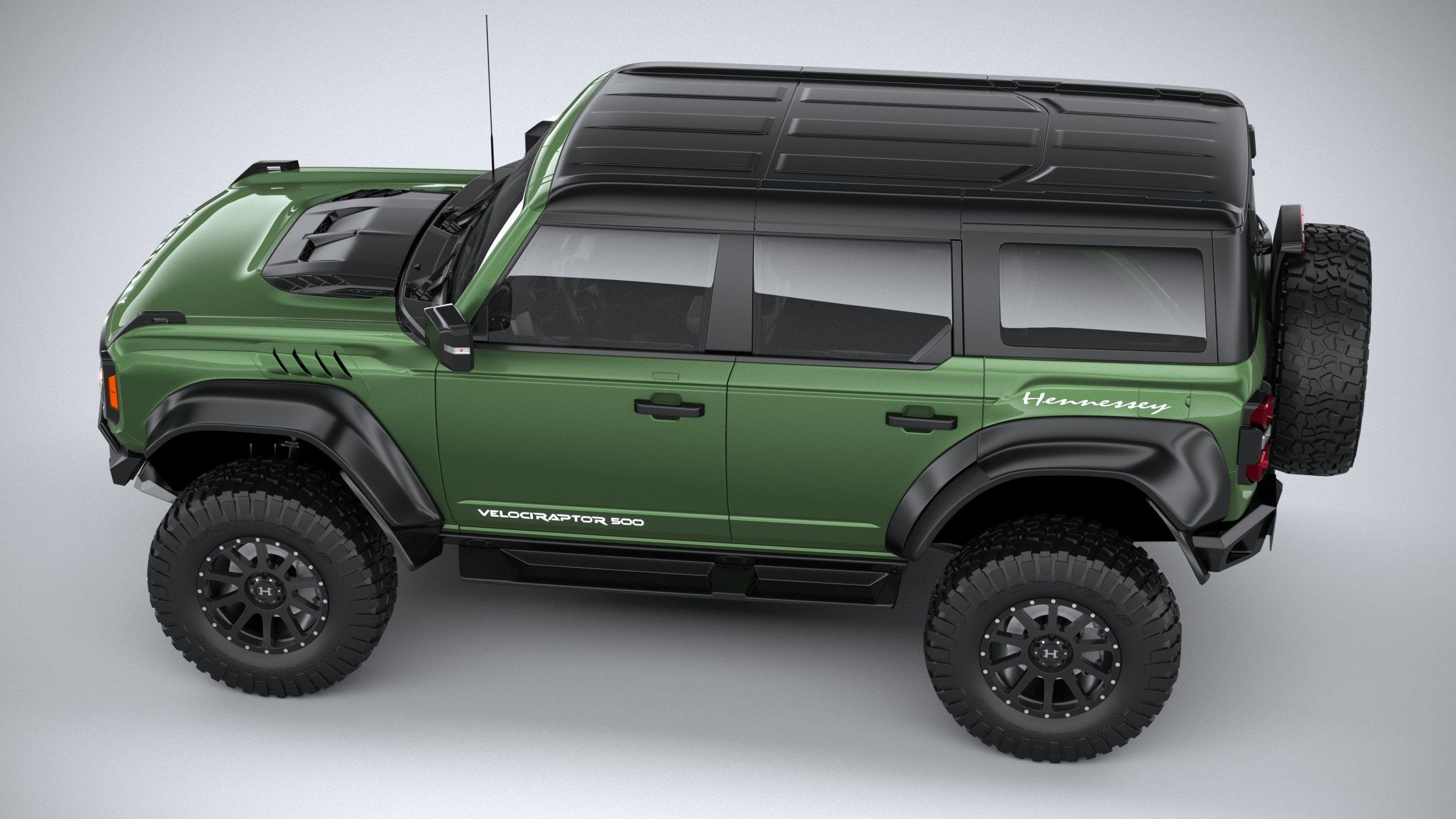 Hennessey Velociraptor 500 Bronco 2024 3D model_9